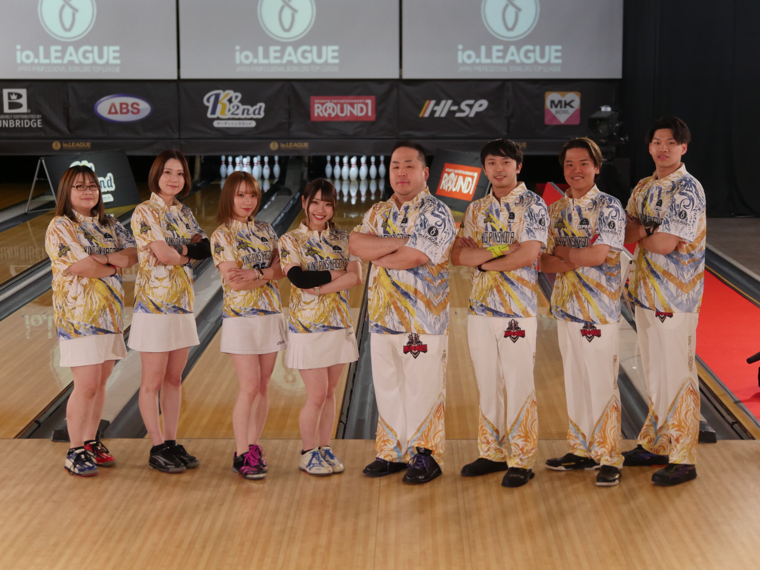 io.LEAGUE 2026 Day2 第一試合 勝利｜キングピンズ名古屋 開幕3連勝